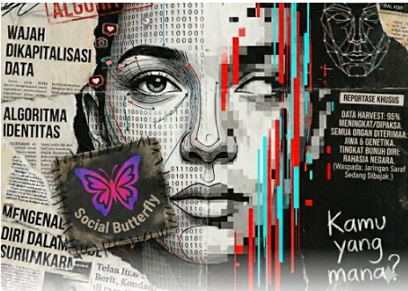 GLITCH ART — Algoritma, Identitas, Wajah Dikapitalisasi Data